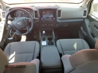 2023 Nissan Frontier SV with VIN 1N6ED1FK8PN612661, listed as a Copart auction lot 69260674 with 23,478 mi miles and Salvage Title. Bid and sale history available at carsss.com. Image 8.