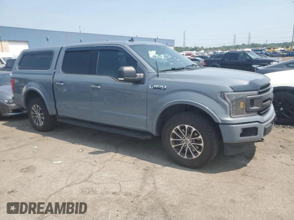 2019 Ford F-150 XL with VIN 1FTEW1EP2KFB27283, listed as a Copart auction lot 64563225 with 213,499 mi miles and Clean title. Bid and sale history available at DreamBid. Image 4.