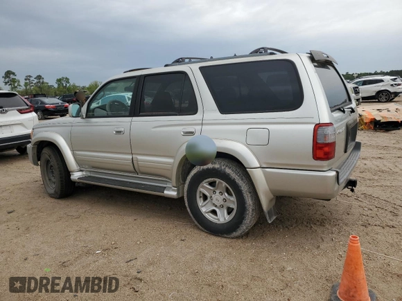 2000 Toyota 4Runner Limited with VIN JT3GN87R4Y0159106, listed as a Copart auction lot 50900905 with 350,121 mi miles and Clean Title. Bid and sale history available at DreamBid. Image 2.
