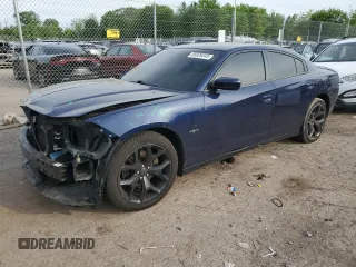 2016 Dodge Charger R/T with VIN 2C3CDXCT5GH357068, listed as a Copart auction lot 55829345 with 139,817 mi miles and Salvage title. Bid and sale history available at DreamBid. Image 1.