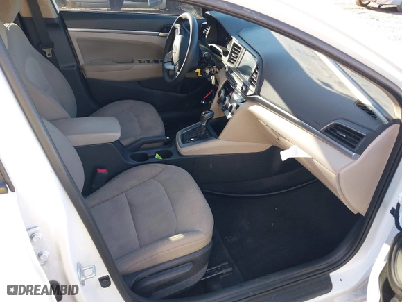 2019 Hyundai Elantra SEL with VIN 5NPD84LF4KH460401, listed as a IAAI auction lot 41826548 with 179,951 mi miles. Bid and sale history available at carsss.com. Image 5.