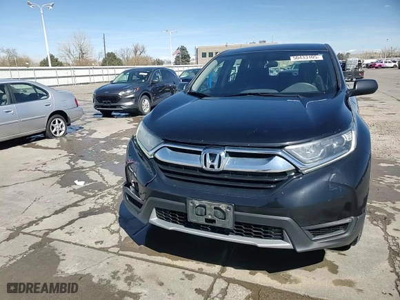 2018 Honda CR-V LX with VIN 2HKRW6H38JH211412, listed as a Copart auction lot 50433105 with 100,487 mi miles and Salvage Title. Bid and sale history available at carsss.com. Image 14.