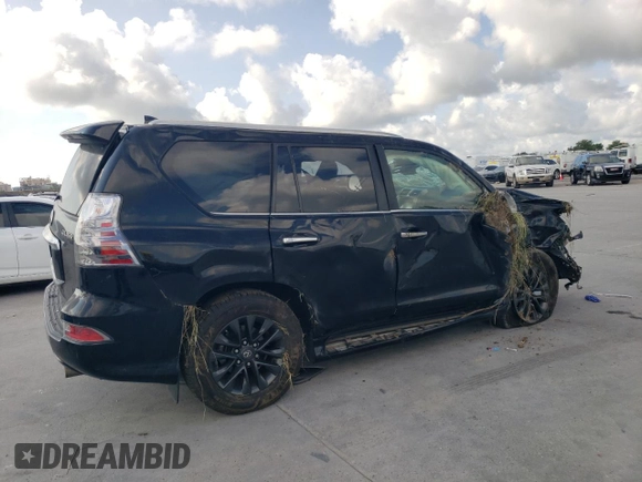 2020 Lexus GX 460 Premium with VIN JTJAM7BX9L5266357, listed as a Copart auction lot 59894785 with 64,021 mi miles and Salvage title. Bid and sale history available at DreamBid. Image 3.