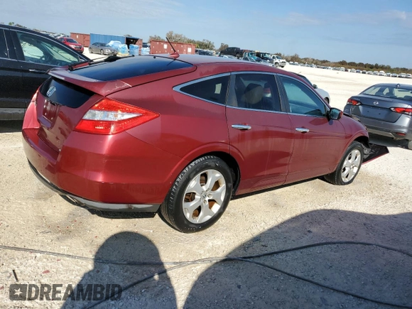 2010 Honda Accord Crosstour EX-L with VIN 5J6TF2H5XAL016997, listed as a Copart auction lot 74963924 with 160,805 mi miles and Salvage Title. Bid and sale history available at carsss.com. Image 3.