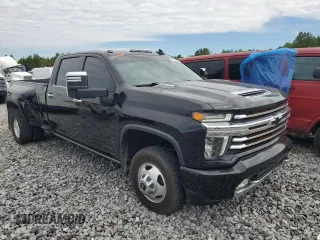 2021 Chevrolet Silverado 3500HD High Country with VIN 1GC4YVEY3MF155070, listed as a Copart auction lot 70395214 with 87,122 mi miles and Salvage Title. Bid and sale history available at carsss.com. Image 4.