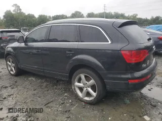 2009 Audi Q7 Premium Plus with VIN WA1EY74L09D015397, listed as a Copart auction lot 72916724 with 217,889 mi miles and Clean title. Bid and sale history available at DreamBid. Image 2.
