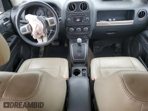 2017 Jeep Compass Sport with VIN 1C4NJCBB2HD132541, listed as a Copart auction lot 84755214 with 137,603 mi miles and Salvage Title. Bid and sale history available at carsss.com. Image 8.