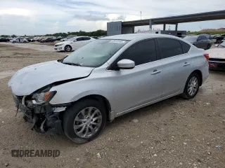 2019 Nissan Sentra S with VIN 3N1AB7AP2KY285718, listed as a Copart auction lot 60419165 with 44,158 mi miles and Non repairable. Bid and sale history available at DreamBid. Image 1.