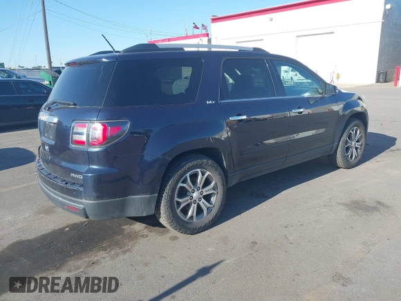 2015 GMC Acadia SLT with VIN 1GKKVRKD9FJ173280, listed as a IAAI auction lot 40113147 with 118,533 mi miles. Bid and sale history available at carsss.com. Image 4.