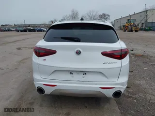 2020 Alfa Romeo Stelvio Ti with VIN ZASPAKBN6L7C92398, listed as a IAAI auction lot 41924883 with 73,683 mi miles. Bid and sale history available at carsss.com. Image 16.