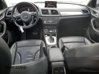 2015 Audi Q3 Prestige with VIN WA1FFCFS2FR001183, listed as a Copart auction lot 83607164 with 80,430 mi miles and Salvage title. Bid and sale history available at DreamBid. Image 8.