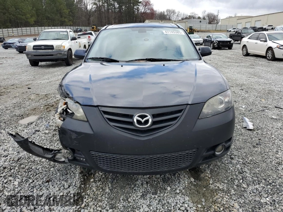 2005 Mazda 3 s with VIN JM1BK323051292231, listed as a Copart auction lot 47745385 with 224,594 mi miles and Salvage Title. Bid and sale history available at carsss.com. Image 5.