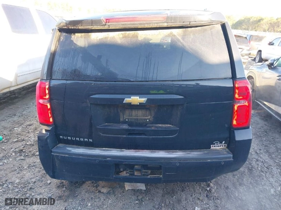 2019 Chevrolet Suburban LT with VIN 1GNSKHKC7KR163906, listed as a IAAI auction lot 41258691 with NaN miles. Bid and sale history available at carsss.com. Image 16.