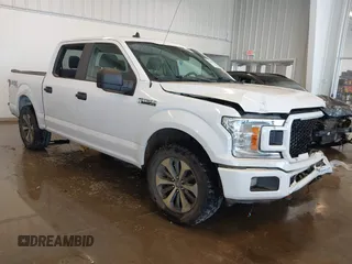 2020 Ford F-150 XL with VIN 1FTEW1EP4LKE72758, listed as a IAAI auction lot 41389871 with 159,540 mi miles and . Bid and sale history available at DreamBid. Image 1.