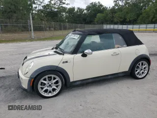 2006 MINI Convertible S with VIN WMWRH335X6TK57115, listed as a Copart auction lot 55756115 with 76,130 mi miles and Clean Title. Bid and sale history available at DreamBid. Image 1.