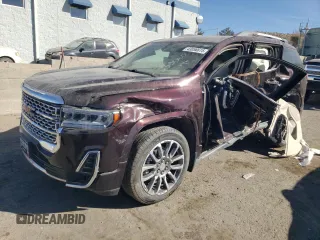 2021 GMC Acadia Denali z VIN 1GKKNXLS8MZ134860, wystawiony jako Copart lot #43056615 z przebiegiem Nie podano mil oraz Szkoda całkowita • Salvage title. Historia ofert i sprzedaży dostępna na DreamBid. Obrazek 1.