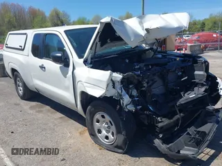 2024 Nissan Frontier S with VIN 1N6ED1CL2RN671303, listed as a IAAI auction lot 42165483 with 13,654 mi miles and . Bid and sale history available at DreamBid. Image 1.