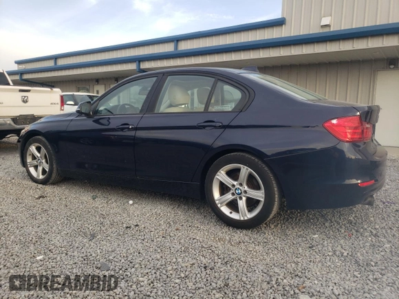 2013 BMW 3 Series 320i with VIN WBA3B1C56DF462132, listed as a Copart auction lot 50185695 with 114,274 mi miles and Salvage Title. Bid and sale history available at carsss.com. Image 2.