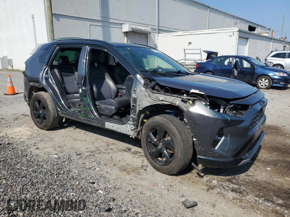2019 Toyota RAV4 Hybrid XSE z VIN JTMEWRFV7KJ018715, wystawiony jako Copart lot #63557145 z przebiegiem 86 519 mil mil oraz Szkoda całkowita • Salvage title. Historia ofert i sprzedaży dostępna na DreamBid. Obrazek 4.