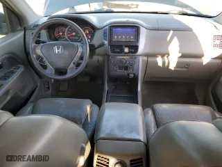 2006 Honda Pilot EX-L with VIN 2HKYF185X6H522587, listed as a Copart auction lot 48249105 with 291,247 mi miles and Salvage Title. Bid and sale history available at carsss.com. Image 8.