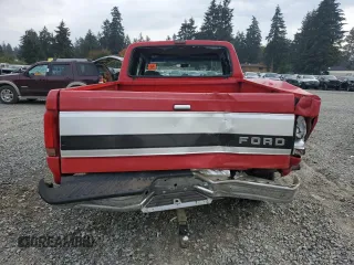 1993 Ford F-150 with VIN 1FTEX14N1PKA90772, listed as a Copart auction lot 75896734 with 0 mi miles and Salvage Title. Bid and sale history available at carsss.com. Image 6.
