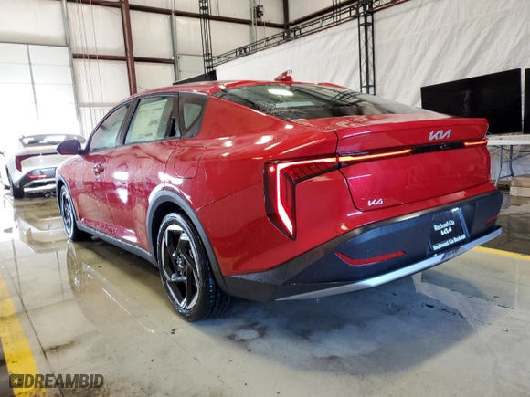 2025 Kia K4 EX with VIN 3KPFU4DE4SE012237, listed as a Copart auction lot 44307515 with 30 mi miles and Salvage Title. Bid and sale history available at carsss.com. Image 2.