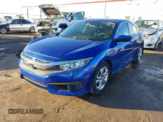 2017 Honda Civic Sedan LX with VIN 19XFC2F64HE010557, listed as a IAAI auction lot 41433110 with 111,418 mi miles. Bid and sale history available at carsss.com. Image 17.