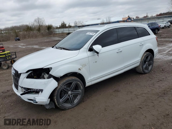 2013 Audi Q7 3.0L TDI Premium Plus with VIN WA1LMAFE9DD003269, listed as a Copart auction lot 51421145 with 147,762 mi miles and Salvage Title. Bid and sale history available at carsss.com. Image 1.