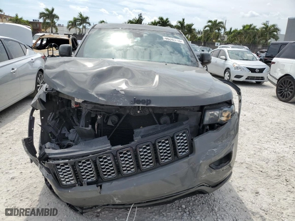 2021 Jeep Grand Cherokee Laredo X with VIN 1C4RJEAG7MC624802, listed as a Copart auction lot 48242715 with 72,144 mi miles and Salvage Title. Bid and sale history available at carsss.com. Image 5.