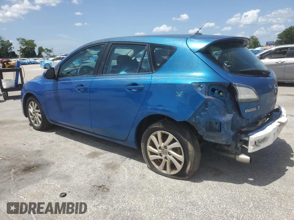 2012 Mazda 3 i Touring z VIN JM1BL1L79C1627728, wystawiony jako Copart lot #62873235 z przebiegiem 44 571 mil mil oraz Szkoda całkowita • Salvage title. Historia ofert i sprzedaży dostępna na DreamBid. Obrazek 2.