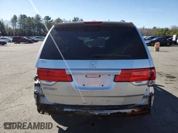 2008 Honda Odyssey EX-L with VIN 5FNRL38788B050806, listed as a Copart auction lot 48133055 with 199,521 mi miles and Salvage Title. Bid and sale history available at carsss.com. Image 6.