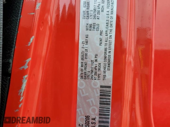 2021 Jeep Gladiator Sport S z VIN 1C6JJTAG3ML550206, wystawiony jako Copart lot #45973855 z przebiegiem 60 867 mil mil oraz Szkoda całkowita • Salvage title. Historia ofert i sprzedaży dostępna na DreamBid. Obrazek 12.