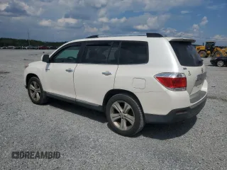 2012 Toyota Highlander Limited with VIN 5TDYK3EH6CS084341, listed as a Copart auction lot 63105265 with 152,868 mi miles and Salvage title. Bid and sale history available at DreamBid. Image 2.