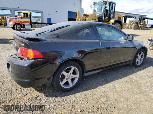 2004 Acura RSX with VIN JH4DC54814S018893, listed as a Copart auction lot 77802034 with 263,951 mi miles and Salvage Title. Bid and sale history available at carsss.com. Image 3.