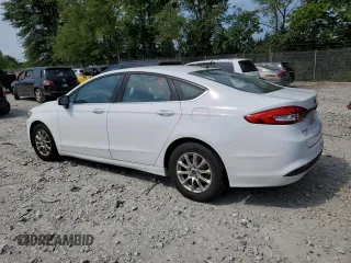 2017 Ford Fusion S with VIN 3FA6P0G79HR227617, listed as a Copart auction lot 61386954 with 72,640 mi miles and Salvage Title. Bid and sale history available at carsss.com. Image 2.