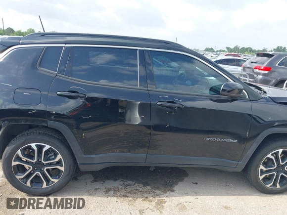 2023 Jeep Compass (RED) Edition with VIN 3C4NJDCN3PT514682, listed as a IAAI auction lot 42498677 with 18,895 mi miles and . Bid and sale history available at DreamBid. Image 14.