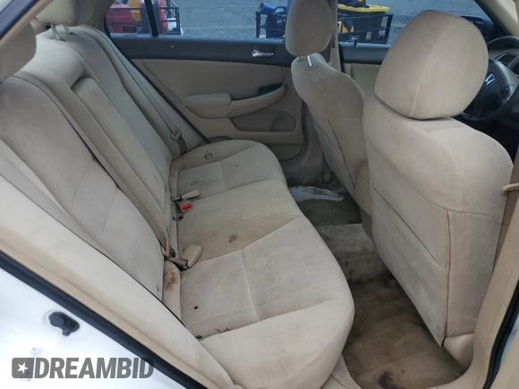 2003 Honda Accord LX with VIN 1HGCM56323A116736, listed as a Copart auction lot 61139195 with 191,426 mi miles and Salvage title. Bid and sale history available at DreamBid. Image 10.