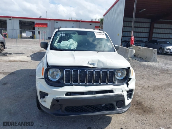 2019 Jeep Renegade Sport with VIN ZACNJBAB9KPK19872, listed as a IAAI auction lot 36614598 with 77,925 mi miles. Bid and sale history available at carsss.com. Image 6.