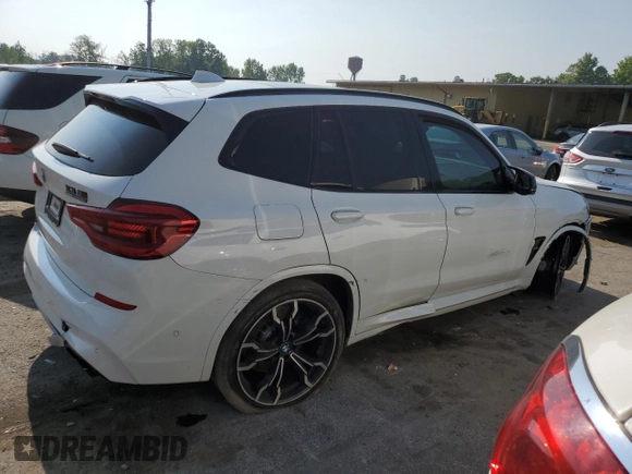 2020 BMW X3 M Competition with VIN 5YMTS0C00L9B87978, listed as a Copart auction lot 66391204 with 49,431 mi miles and Salvage Title. Bid and sale history available at carsss.com. Image 3.