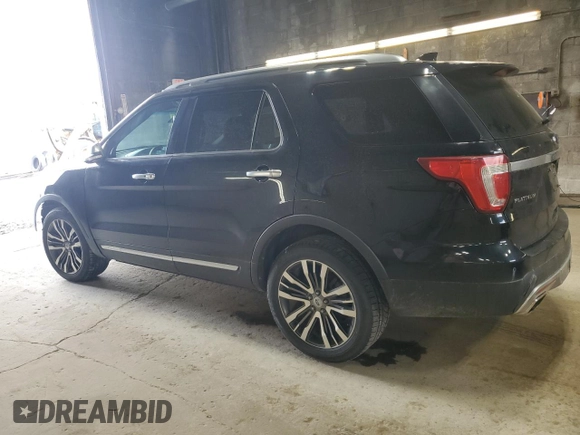 2016 Ford Explorer Platinum with VIN 1FM5K8HT9GGC56020, listed as a Copart auction lot 57025385 with 139,316 mi miles and Salvage Title. Bid and sale history available at DreamBid. Image 2.
