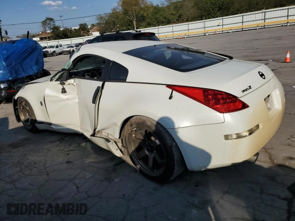 2004 Nissan 350Z Enthusiast with VIN JN1AZ34D84M104374, listed as a Copart auction lot 74736994 with 116,098 mi miles and Salvage Title. Bid and sale history available at DreamBid. Image 2.