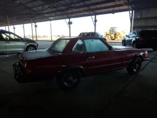 1979 Mercedes-Benz SL with VIN 10704412055840, listed as a Copart auction lot 79757674 with 157,657 mi miles and Clean title. Bid and sale history available at DreamBid. Image 3.