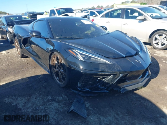 2023 Chevrolet Corvette 1LT with VIN 1G1YA2D43P5129462, listed as a IAAI auction lot 41154975 with 23,018 mi miles and . Bid and sale history available at DreamBid. Image 1.