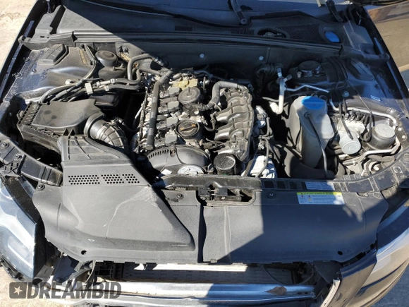 2012 Audi A4 2.0T Premium Plus with VIN WAUEFAFLXCA117463, listed as a Copart auction lot 45972935 with 107,724 mi miles and Salvage Title. Bid and sale history available at carsss.com. Image 12.