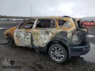 2018 Toyota RAV4 Limited with VIN JTMDFREV7JJ739757, listed as a Copart auction lot 49266375 with 0 mi miles and Salvage Title. Bid and sale history available at carsss.com. Image 2.