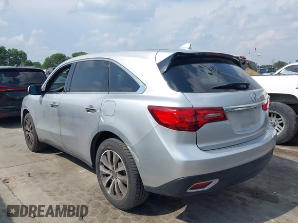 2015 Acura MDX Technology with VIN 5FRYD4H44FB008021, listed as a IAAI auction lot 42174515 with 164,767 mi miles and . Bid and sale history available at DreamBid. Image 3.