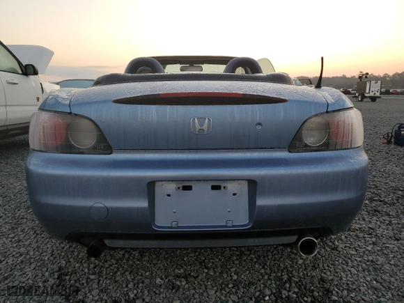 2002 Honda S2000 with VIN JHMAP11442T000350, listed as a Copart auction lot 75118004 with 109,061 mi miles and Salvage Title. Bid and sale history available at carsss.com. Image 6.