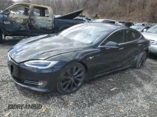 2018 Tesla Model S 75D with VIN 5YJSA1E2XJF272807, listed as a Copart auction lot 51968695 with 21,156 mi miles and Non repairable. Bid and sale history available at DreamBid. Image 1.