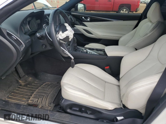 2017 Infiniti Q60 Premium with VIN JN1EV7EK4HM363354, listed as a Copart auction lot 55751315 with 102,976 mi miles and Salvage title. Bid and sale history available at DreamBid. Image 7.
