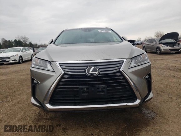 2018 Lexus RX 350L Premium with VIN JTJDZKCA7J2007053, listed as a Copart auction lot 53824585 with 100,725 mi miles and Salvage Title. Bid and sale history available at DreamBid. Image 5.